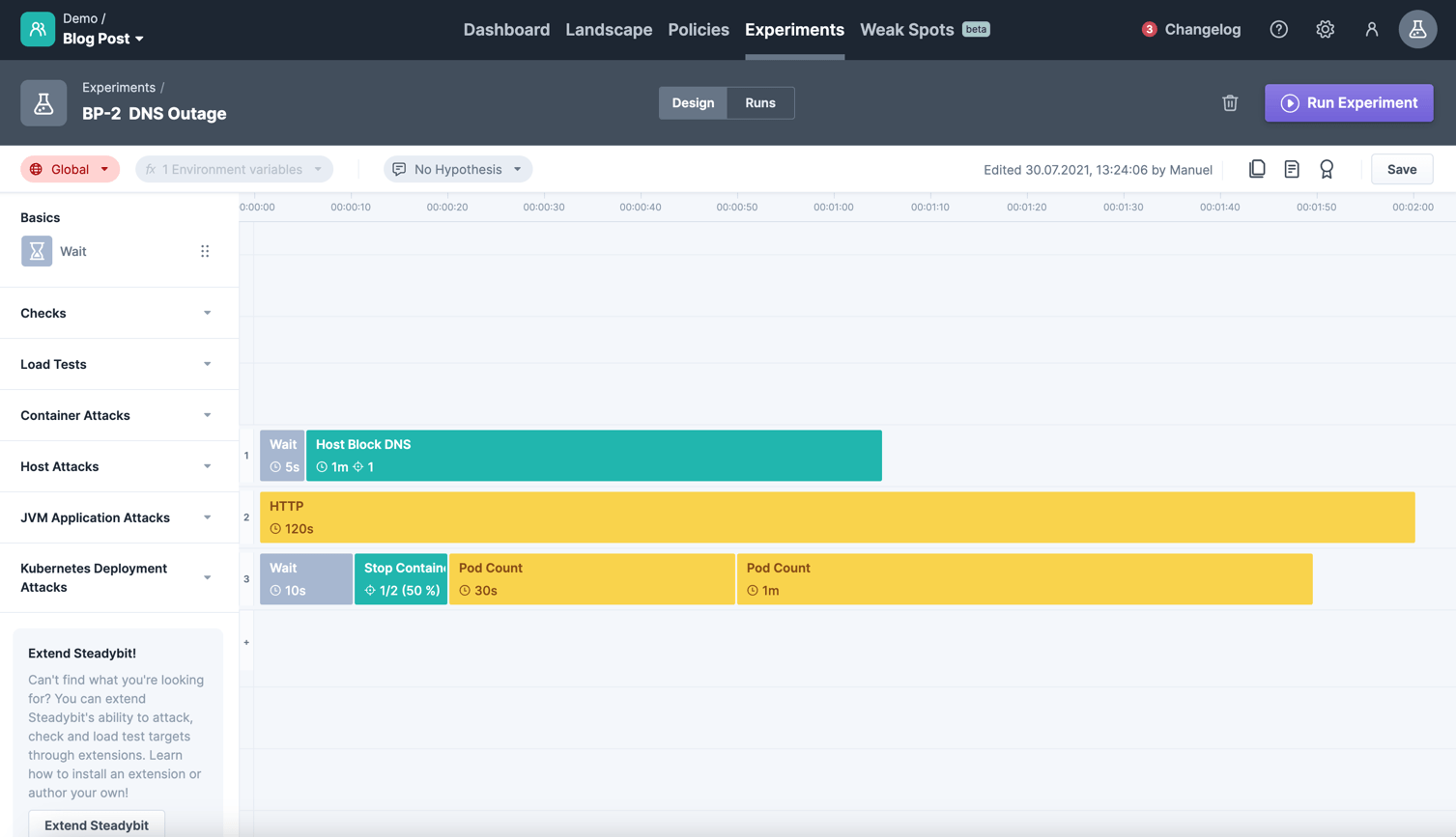 Container Network DNS attack