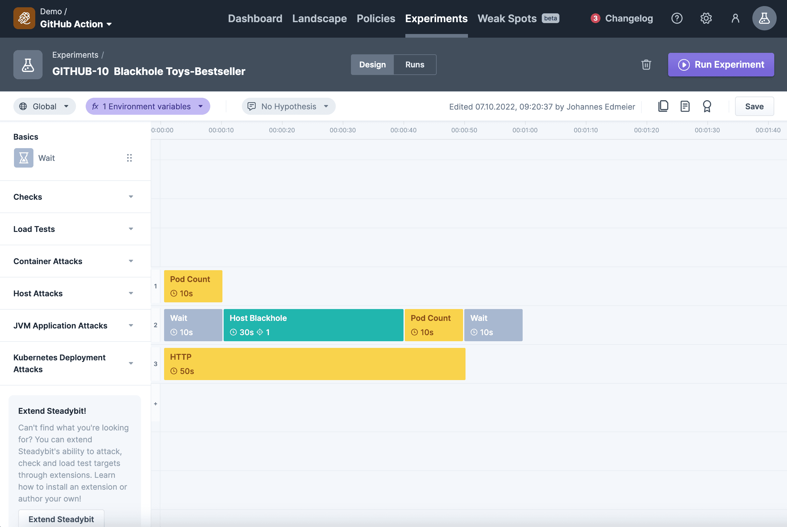 Host Blackhole Attack